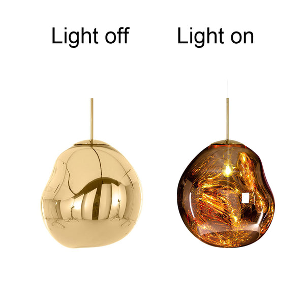 Contemporary Melt Single Pendant Light
