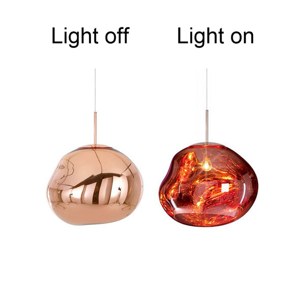 Contemporary Melt Single Pendant Light