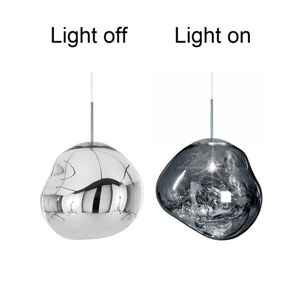 Contemporary Melt Single Pendant Light
