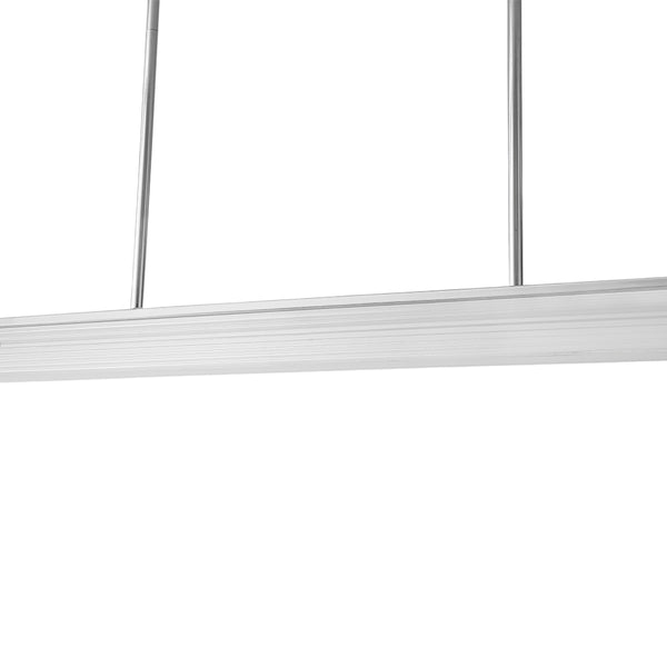 Minimalist Elongated LED Linear Glass LED Dining Pendant