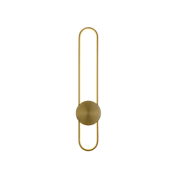 Sleek Modern Oblong Dimmable LED Wall Sconce