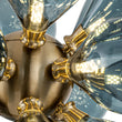 Load image into Gallery viewer, Modern 18-Light Hand Blown Glass Cluster Chandelier