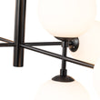 Load image into Gallery viewer, Modern 8-Light Linear Opal Glass Globe Chandelier