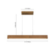 Load image into Gallery viewer, Modern Minimalist Linear Kitchen Island LED Pendant