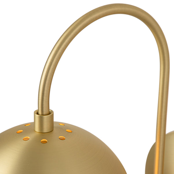 Modern Single-Light Glass Globe Wall Sconce
