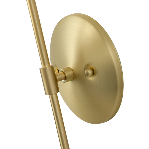 Modern Single-Light Glass Globe Wall Sconce