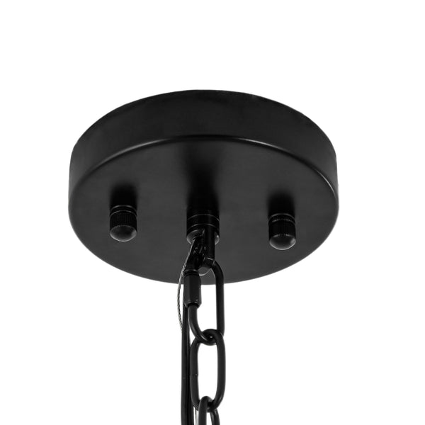 Modern Farmhouse 6-Light Swooping Arm Candle Style Chandelier