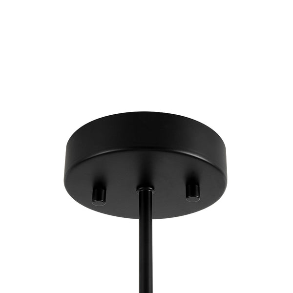 Chandelierias - 1 - Light Dimmable LED Semi - flush Track Lighting Spotlight - Semi Flush - Black - 2 - Pack