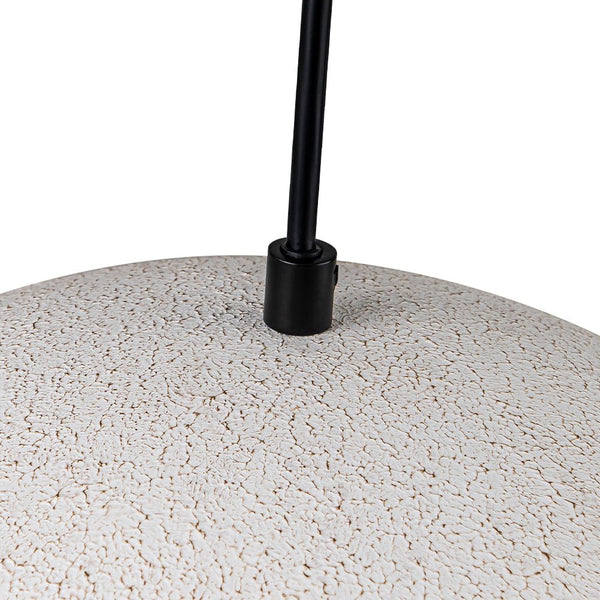Chandelierias - 1 - Light Rough White Kitchen Island Metal Dome Pendant - Pendant - White (Back - order) -