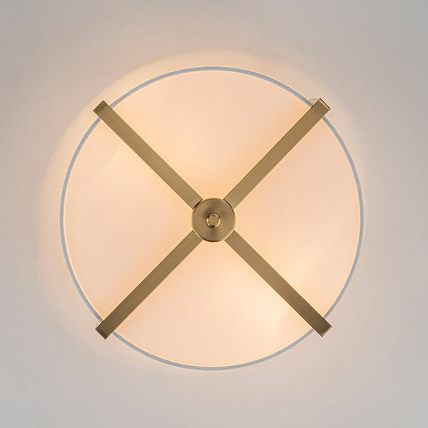 Chandelierias - 2 - Light Fabric Lampshade Drum Semi - Flush Mount - Semi Flush - Black -