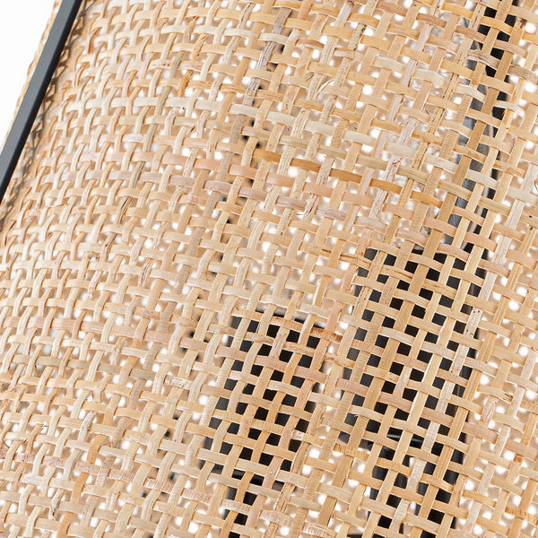 Chandelierias - 3 - Light Farmhouse Conical Bamboo Woven Pendant - Pendant - Small -