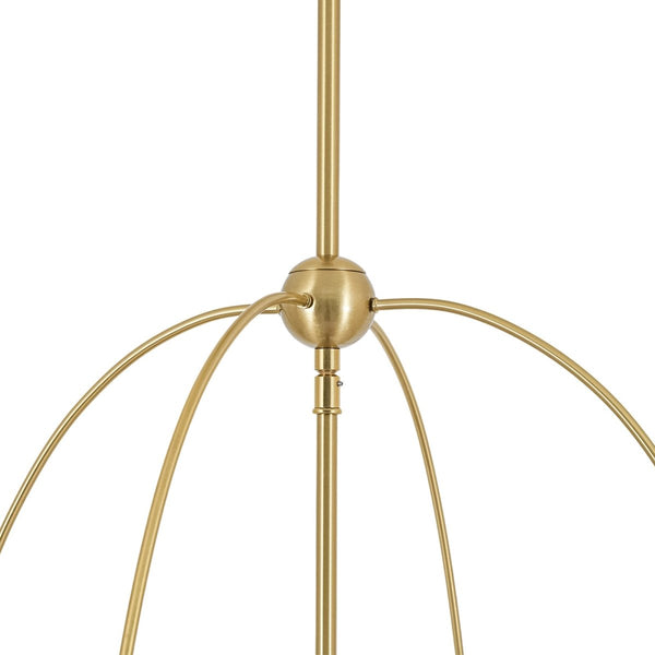 Chandelierias-5-Light Tapered Fabric Drum Lantern Pendant-Pendants-22.8 in-2-Pack (Save More)