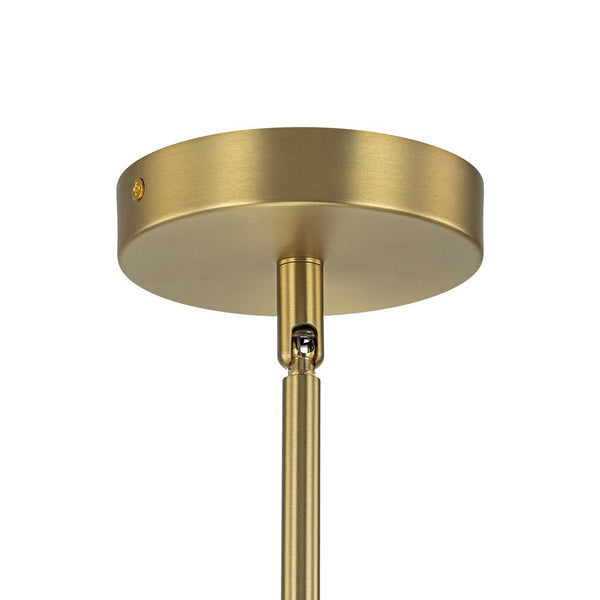 Chandelierias - 8 - Light Modern Ice Glass Cube Branch Linear Chandelier - Chandeliers - Brass -