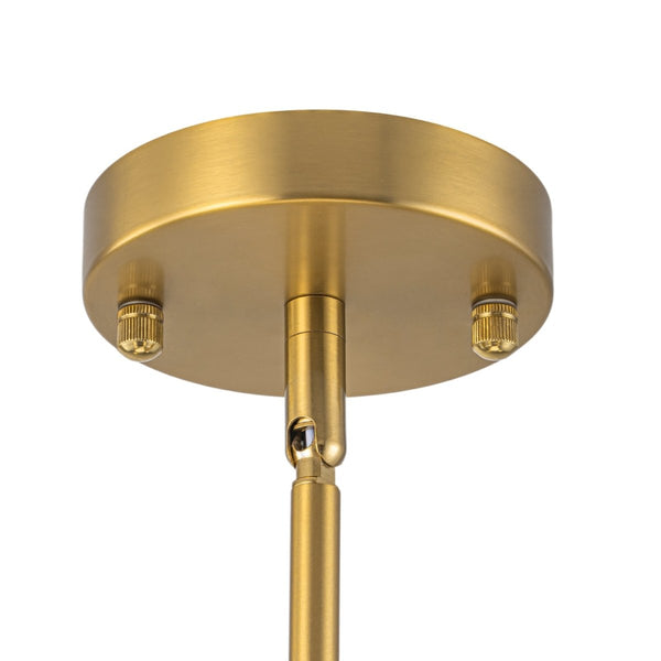 Chandelierias-Atomic 8-Light Branch Frosted Opal Glass Chandelier-Chandeliers-Brass-