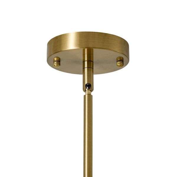 Chandelierias - Bold Modern 6 - Light Claw - shaped Metal Sputnik Chandelier - Chandeliers - Brass -