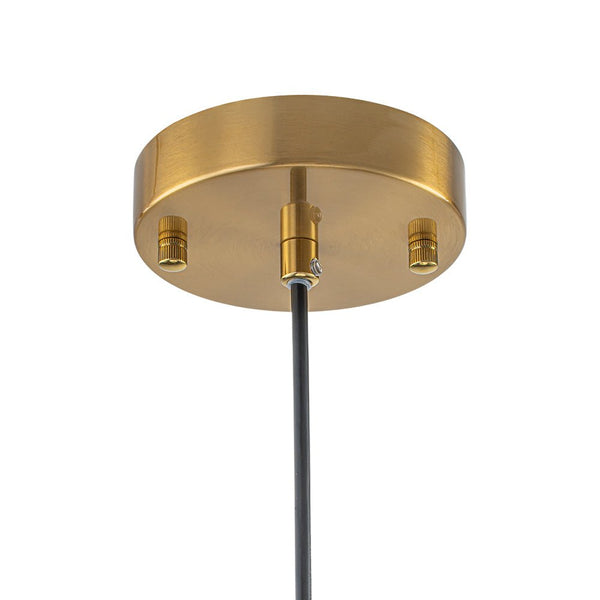 Chandelierias - Contemporary 1 - Light Ribbed Globe Glass Kitchen Pendant - Pendants - Nickel -