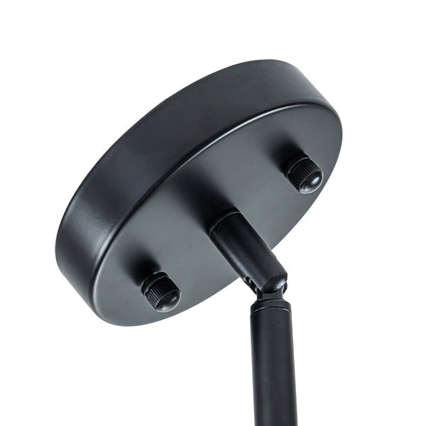 Chandelierias - Contemporary 5 - Light Hand Blown Glass Gradient Glass Globe Chandelier - Chandelier - Black -