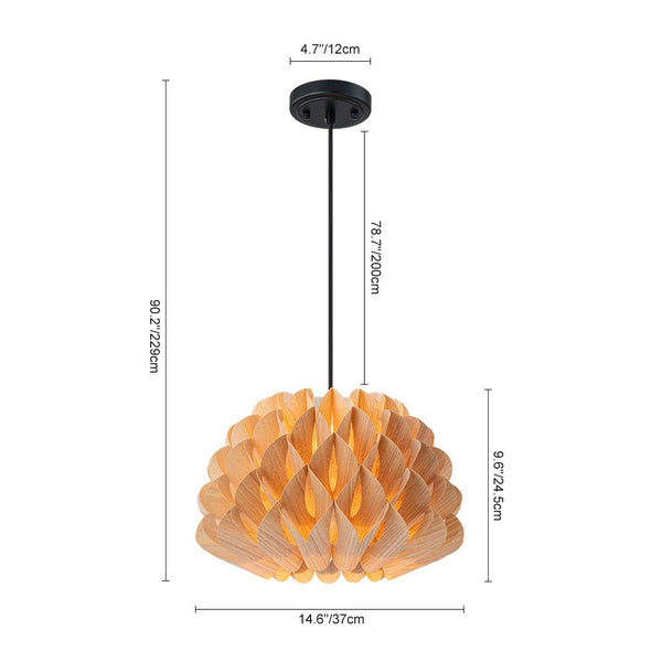 Chandelierias - Creative Art Single - Light Pine Cone Pendant - Chandeliers - Pineapple -