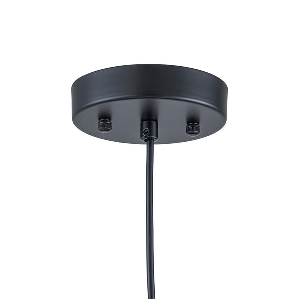 Chandelierias - Industrial 1 - Light Dual - layer Dome Pendant - Pendants - Matte Black -