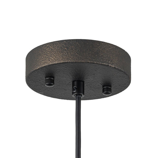 Chandelierias - Industrial Antique Style 1 - Light Metal Dome Pendant - Pendant - Black -