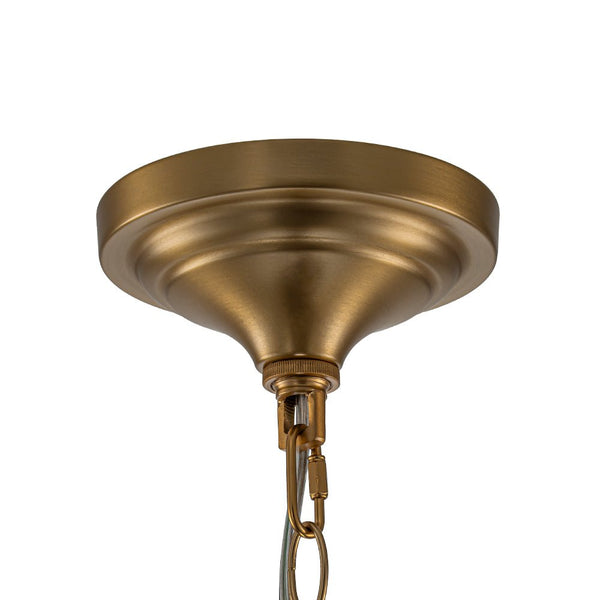 Chandelierias - Mid - century 1 - Light Hand - blown Sculptural Glass Pendant - Chandelier - Black -