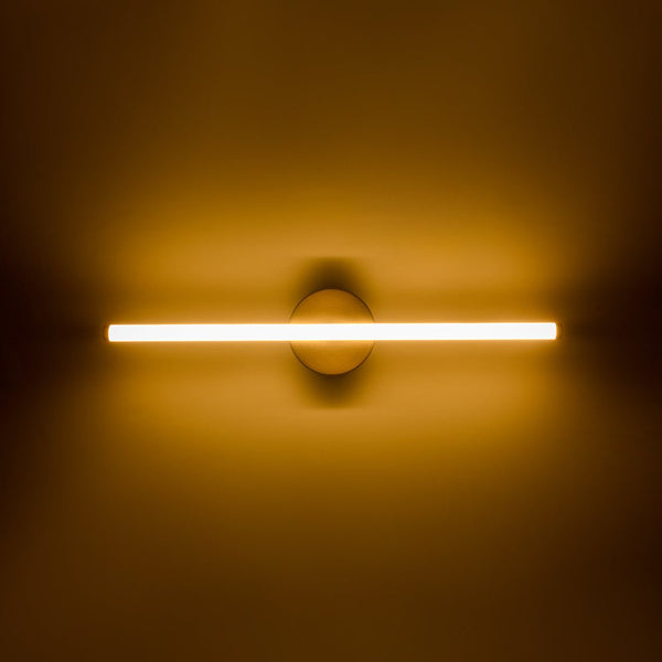Chandelierias - Minimalist 1 - Light Dimmable LED Stirp Wall Sconce - Wall Light - Black -