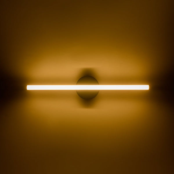 Chandelierias - Minimalist 1 - Light Dimmable LED Stirp Wall Sconce - Wall Light - Black -