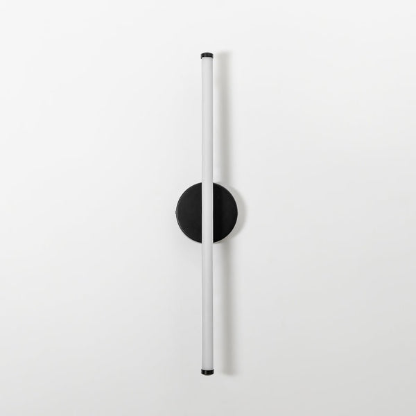 Chandelierias - Minimalist 1 - Light Dimmable LED Stirp Wall Sconce - Wall Light - Black -