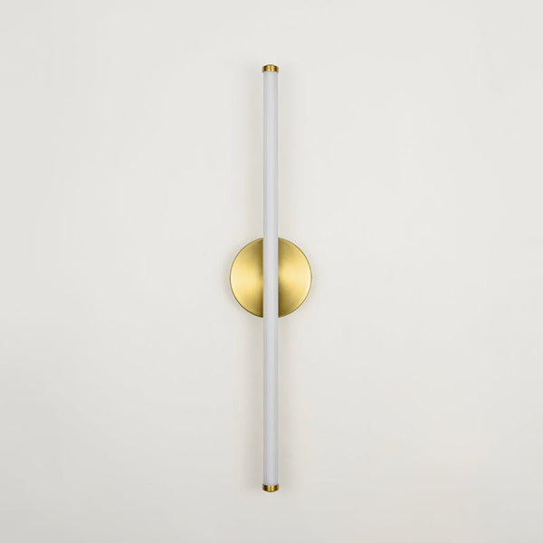 Chandelierias - Minimalist 1 - Light Dimmable LED Stirp Wall Sconce - Wall Light - Black -