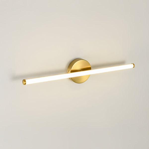 Chandelierias - Minimalist 1 - Light Dimmable LED Stirp Wall Sconce - Wall Light - Black -