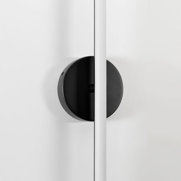 Chandelierias - Minimalist 1 - Light Dimmable LED Stirp Wall Sconce - Wall Light - Black -