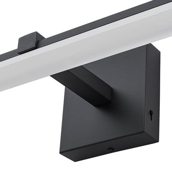 Chandelierias - Minimalist Modern Linear Slim Turnable LED Vanity Light - Wall Light - Black -