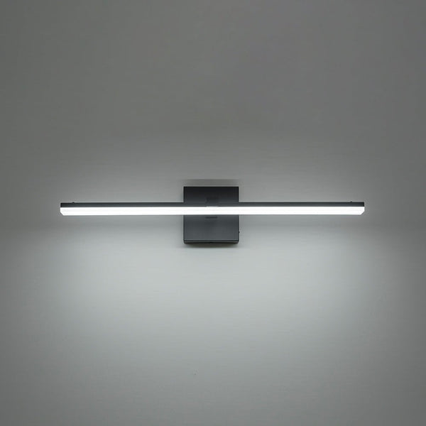 Chandelierias - Minimalist Modern Linear Slim Turnable LED Vanity Light - Wall Light - Black -