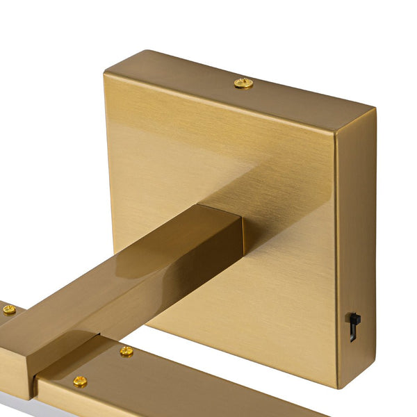 Chandelierias - Minimalist Modern Linear Slim Turnable LED Vanity Light - Wall Light - Chrome -