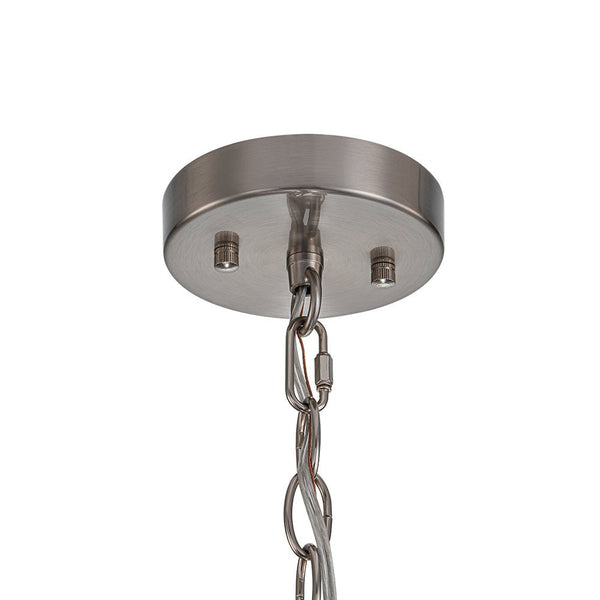 Chandelierias - Modern 1 - Light Water Glass Cylinder Single Pendant - Pendant - Gold -