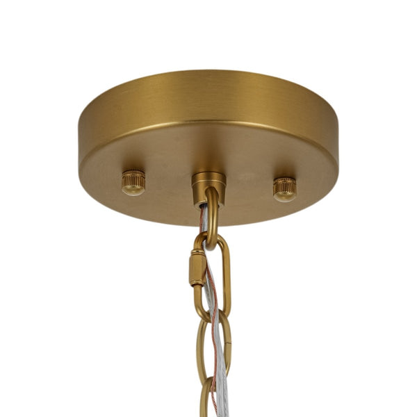 Chandelierias-Modern 1-Light White Strie Glass Cylinder Single Pendant-Pendants-Brass-