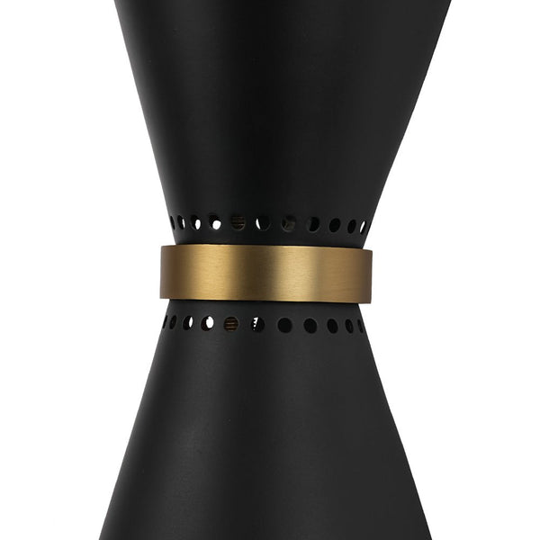 Chandelierias - Modern 2 - Light Dual Cone Hollow - out Wall Sconce - Wall Light - 2 - Pack -