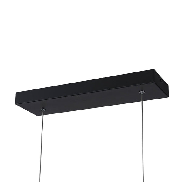 Chandelierias - Modern 2 - Light Minimalist Arc Dimmable LED Pendant - Pendant - Matte Black -