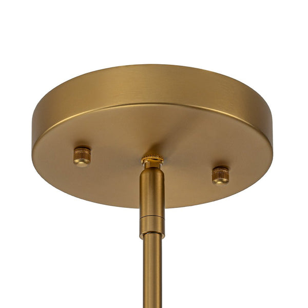 Chandelierias - Modern 4 - Light Clear Glass Globe Sputnik Mobile Chandelier - Chandeliers - Black -