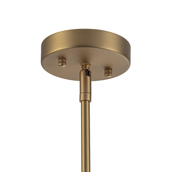 Chandelierias - Modern 4 - Light Hand - blown Clear Glass Globe Branch Chandelier - Chandelier - Oil - rubbed Bronze -