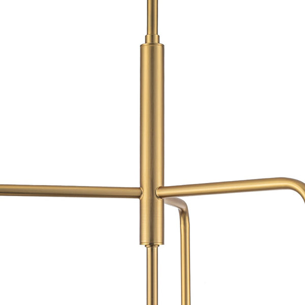 Chandelierias - Modern 4 - Light Hand - blown Clear Glass Globe Branch Chandelier - Chandelier - Oil - rubbed Bronze -