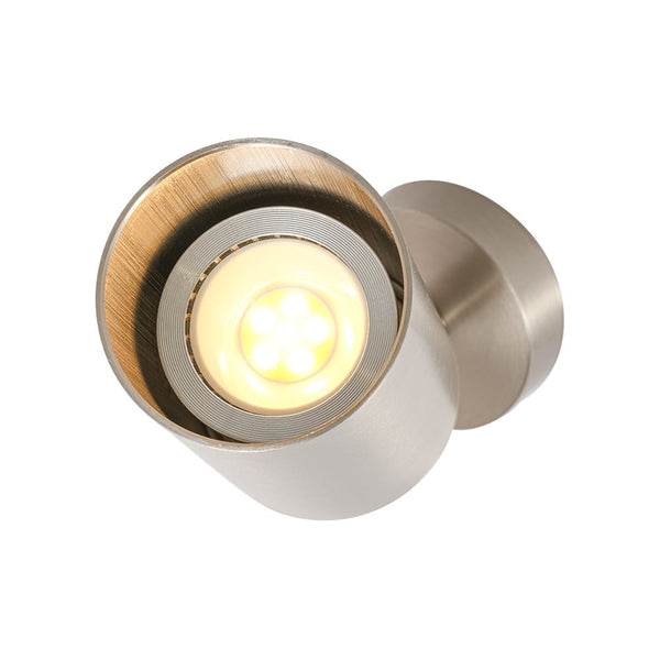 Chandelierias - Modern Cylinder Metal Spotlight Single Track Light - Spotlight - Brass - 1 - Pack