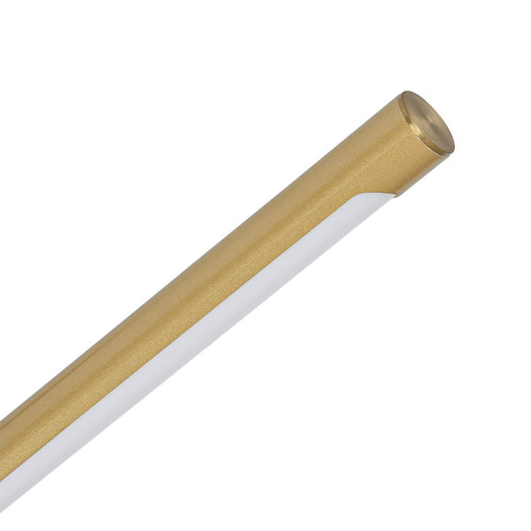 Chandelierias - Modern Dimmable LED Slim Long Bar Linear Pendant - Gold -