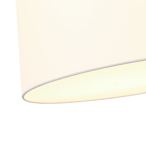 Chandelierias - Modern Farmhouse 3 - Light Flare - shape Drum Fabric Pendant - Pendants - 19.7 in -