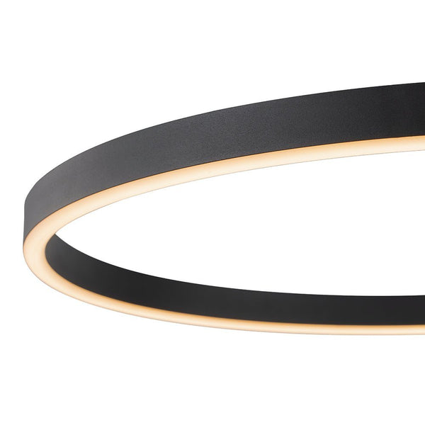 Chandelierias - Modern Minimalist Dimmable LED Round Pendant - Pendant - Brass -