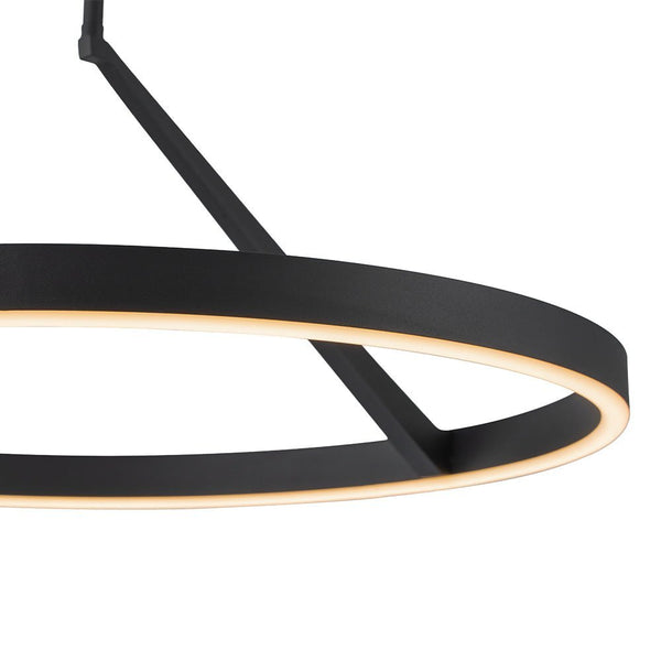 Chandelierias - Modern Minimalist Dimmable LED Round Pendant - Pendant - Brass -