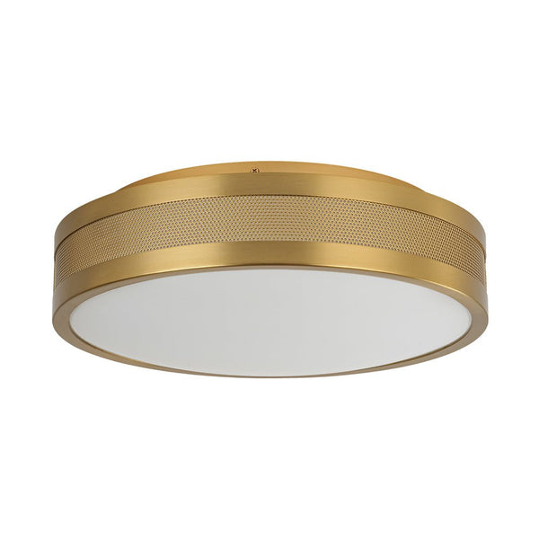 Chandelierias - Modern Perforated Dimmable LED Flush Mount - Flush Mount - Black -