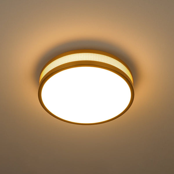 Chandelierias - Modern Perforated Dimmable LED Flush Mount - Flush Mount - Black -