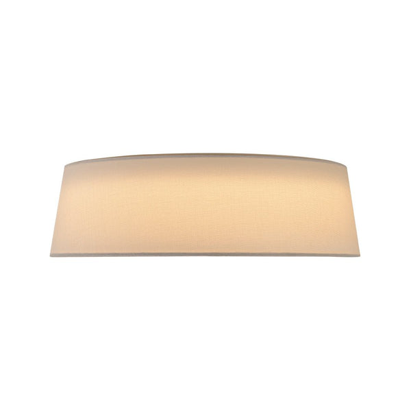 Chandelierias - Off - white Linen Lampshade Dimmable LED Flush Mount Ceiling Light - Flush Mount -