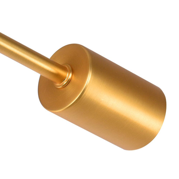 Chandelierias - Open Box - Mid Century Semi Flush Mount Sputnik Light - Semi Flush - Gold -